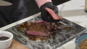 Red Wine Pan-Seared Steak