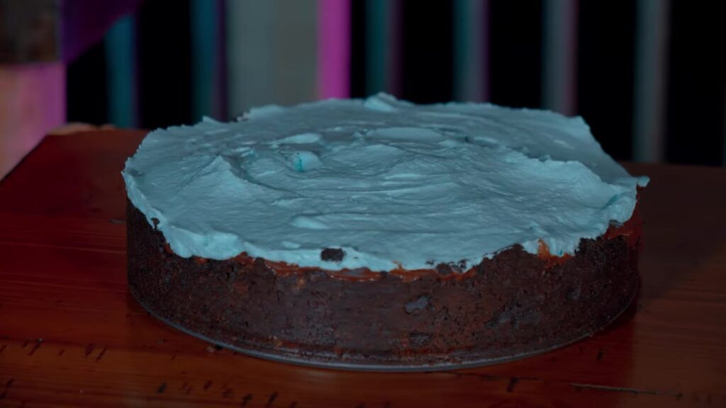 Chocolate Pudding Pie with Citrus Whipped Cream