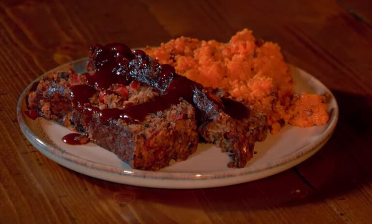 Mushroom and Chickpea Veggie Loaf