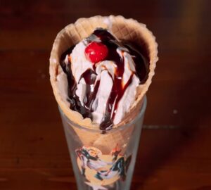Vanilla Ice Cream Cones