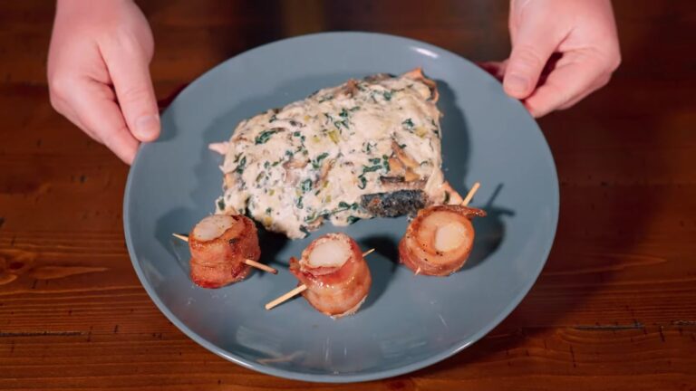 Spiced Bacon-Wrapped Scallops