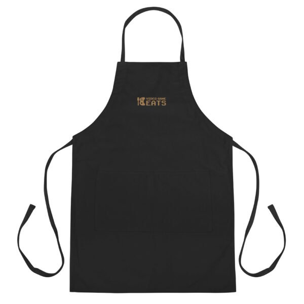 Video Game Eats Embroidered Apron